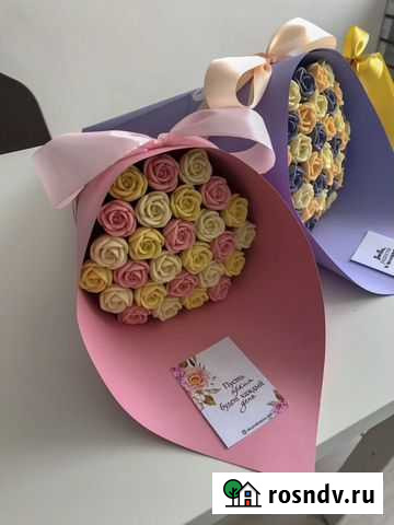 Сладкие шоколадные розы съедобный букеты Казань - изображение 1