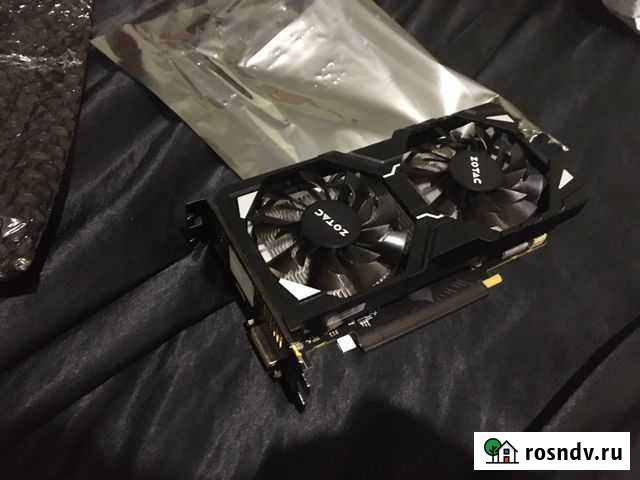 Видеокарта gtx 1060 5gb (gtx 1060 6gb) Ростов-на-Дону - изображение 1