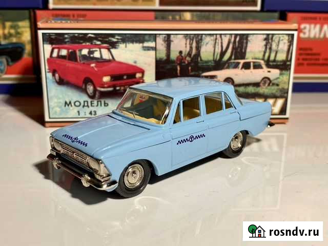 Модель Москвич-408 Такси А1 СССР 1:43 Москва - изображение 1