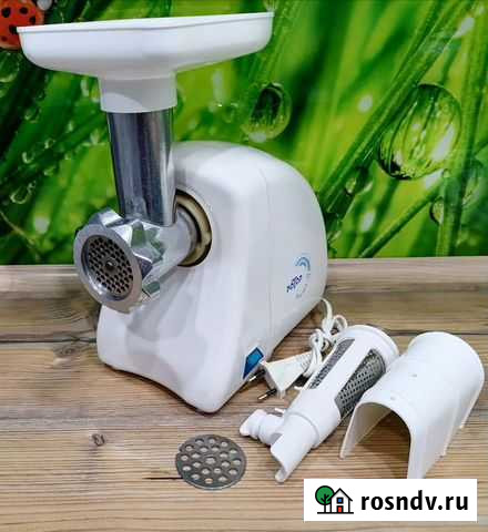 Мясорубка Ротор Экстра-М эмш 35/250 с соковыжим Богданович - изображение 1