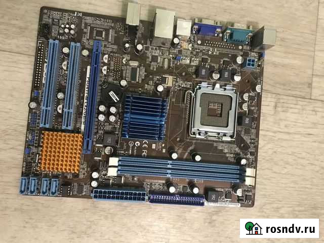 Материнская плата 775 ddr3 P5G41T-ML X Воткинск - изображение 1
