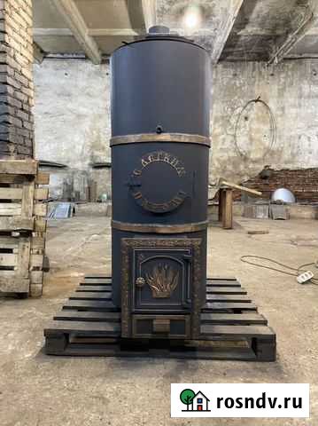 Печь для бани из трубы Красный Бор - изображение 1