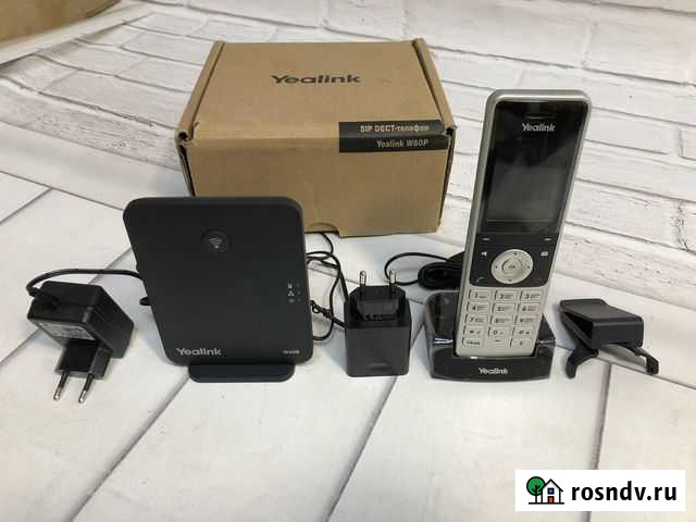 SIP dect ip телефон Yealink W60P. Новый Москва - изображение 1