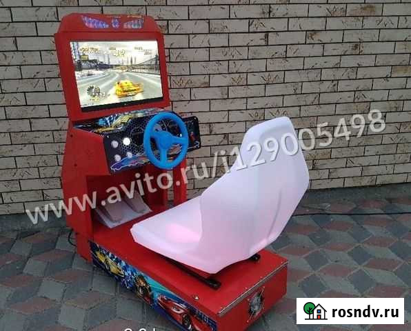 Детский игровой автомат гонки, автосимулятор Новосибирск - изображение 1