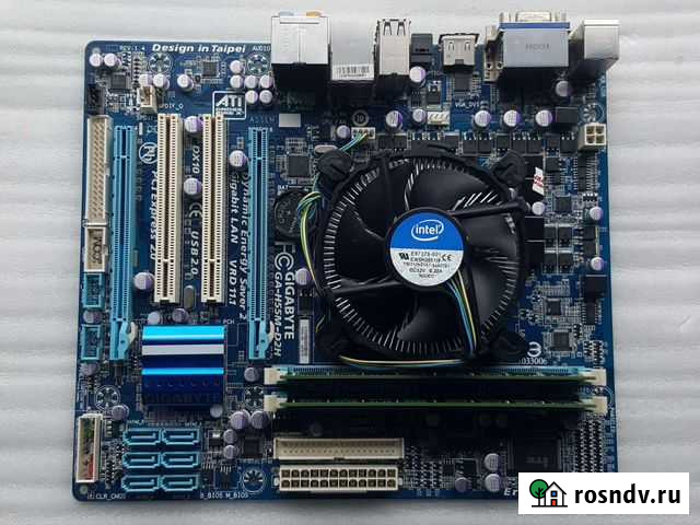 Комплект S-1156 H55+Core i3 530 BOX+DDR3 8Gb Ростов-на-Дону - изображение 1