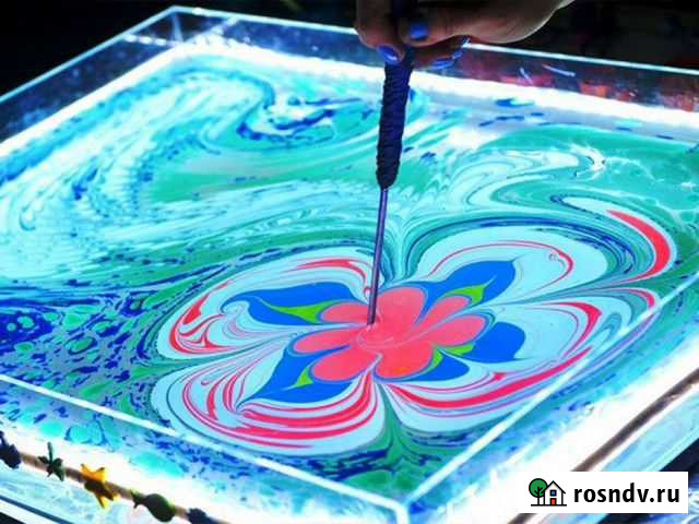 Набор для рисования на воде эбру индиго Чита - изображение 1