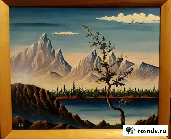 Картина маслом Мурманск - изображение 1