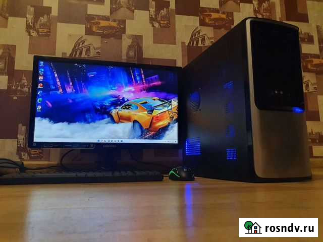 Мощный игровой компьютер с монитором Уфа - изображение 1