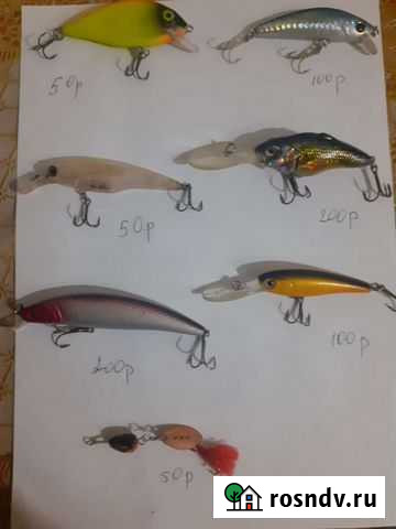 Воблеры бу Курск - изображение 1
