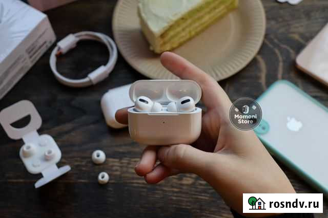 Airpods Pro (новые, ростест, шумоподавление) Чита - изображение 1