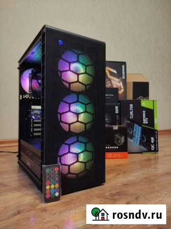 Игровой пк Ryzen 5 2600\GTX1650\DDR16gb\SSD128gb Подольск - изображение 1
