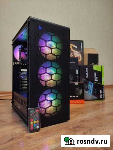 Игровой пк Ryzen 5 2600\GTX1650\DDR16gb\SSD128gb Подольск - изображение 1