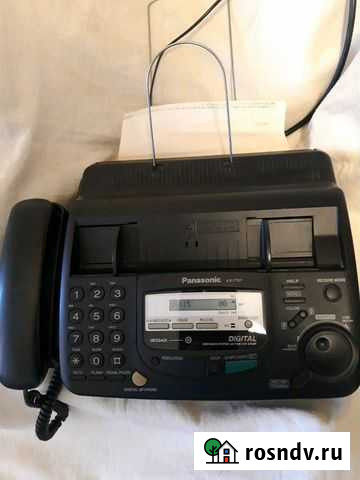 Факс Panasonic KX-FT67 Санкт-Петербург - изображение 1