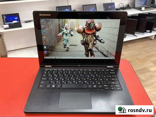 Ноутбук Lenovo Yoga 4 ядра/4Gb/SSD 120Gb Красноярск - изображение 1