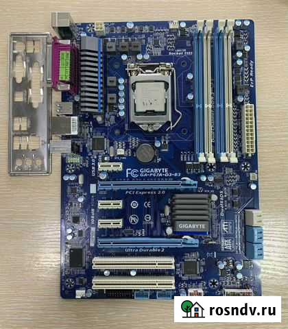 Материнская плата gigabyte GA-P67A-D3-B3 Елабуга - изображение 1