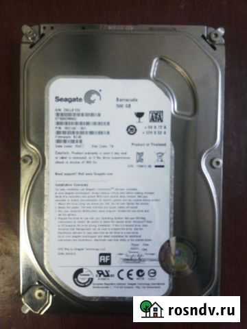 Жесткий диск 3.5 Seagate 500Gb ST500DM002 Ярославль - изображение 1