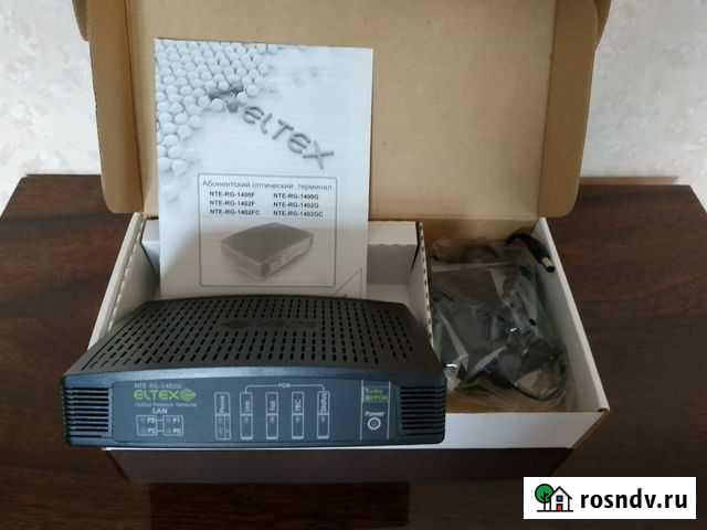Новый оптический терминал Eltex NTE-RG-1402G Кемерово - изображение 1