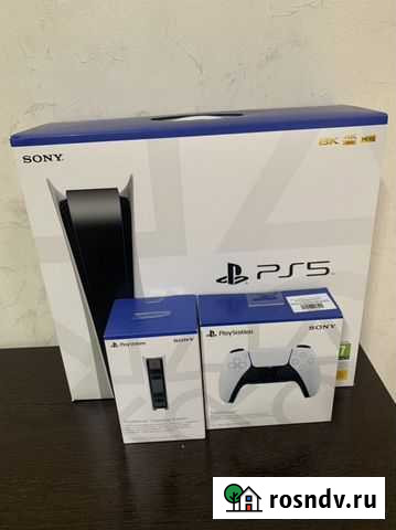 Sony playstation 5 с дисководом Белгород - изображение 1