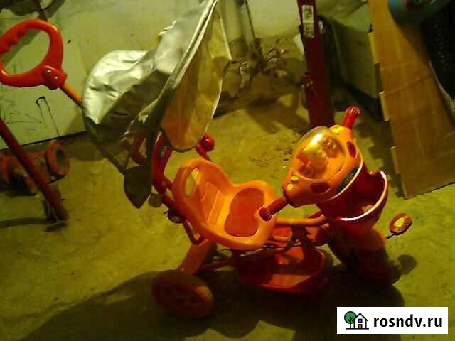 Детский велосипед бу трех колесный Новороссийск - изображение 1