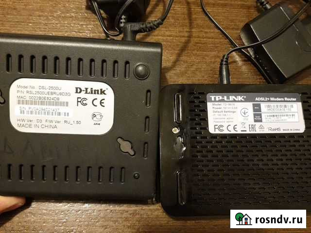 Adsl+ модемы D-Link и tp-link Челябинск - изображение 1