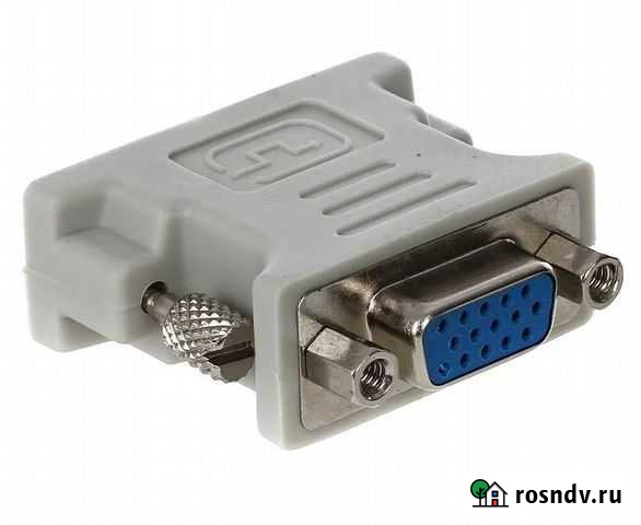 Переходник DVI VGA vcom адаптер 1080p 60Hz Йошкар-Ола - изображение 1