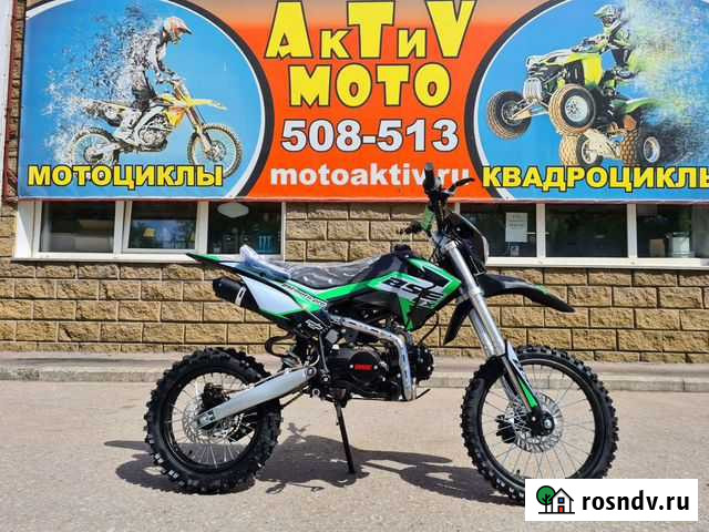 Питбайк BSE EX 125e 17/14 Green 2 Омск - изображение 1