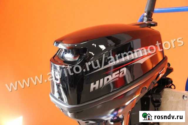 Лодочный мотор Hidea HD 9.9 FHS 2х-тактный новый Москва - изображение 1