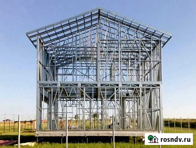 Лстк каркас двухэтажного дома Феодосия - изображение 1