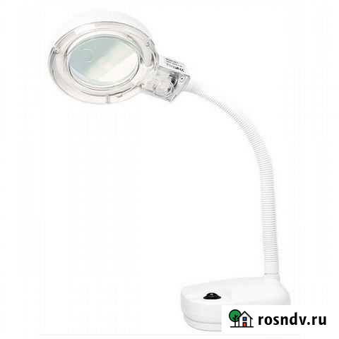 Лупа с подсветкой 3 кратная и 8 кратная, D 87,5 мм Ростов-на-Дону - изображение 1