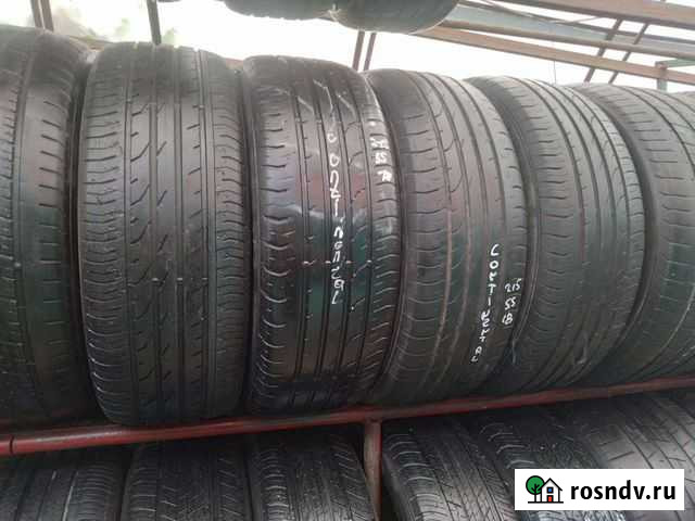Continental 215 55 18 (4шт) Краснодар - изображение 1