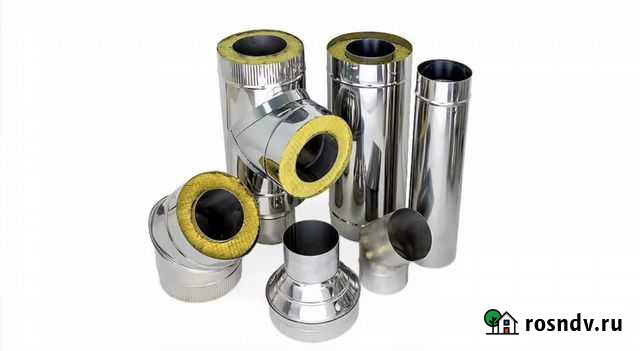 Трубы сэндвич вентиляция (дымоход) оцинковка/нерж Саратов - изображение 1