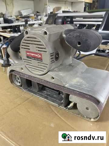 Ленточная шлифмашина Интерскол лшм-100/1200Э Кемерово - изображение 1