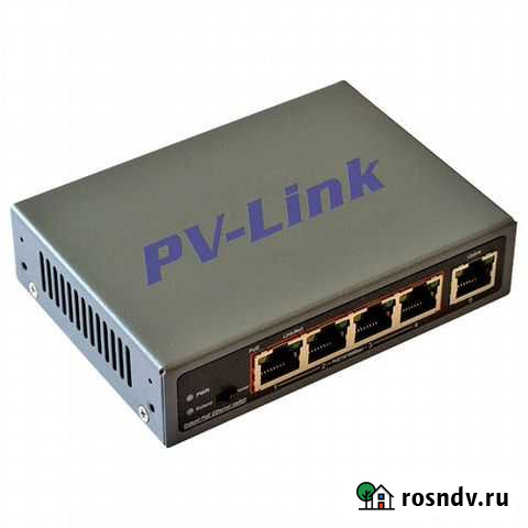 Видеонаблюдение. 6 портовый коммутатор 10/100 Мб/с Иркутск - изображение 1