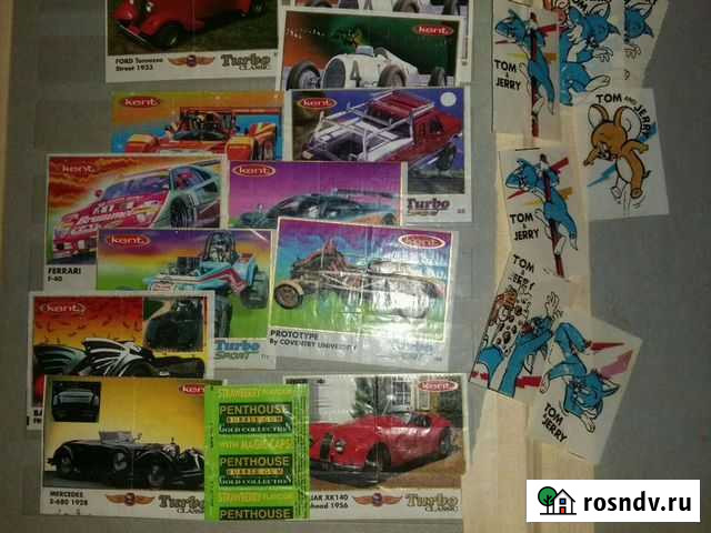 Вкладыши от жвачек Киров - изображение 1