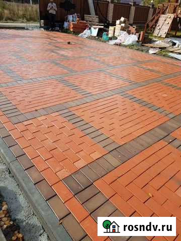 Укладка тротуарной плитка Новосибирск - изображение 1