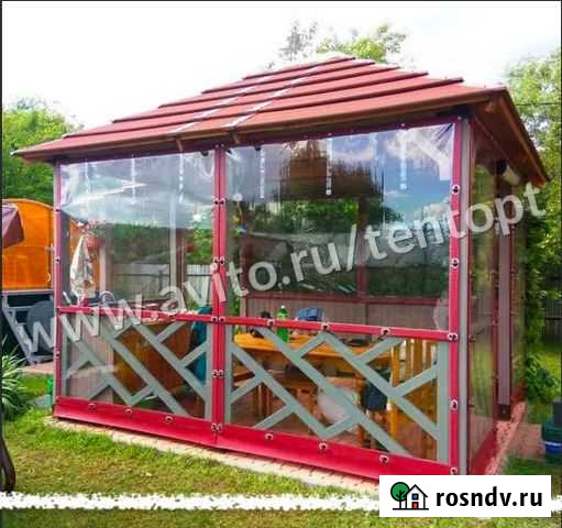 Мягкие пвх окна на веранду Челябинск - изображение 1