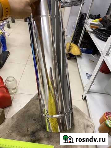 Труба дымоход 500 мм 0.5,0.8 мм Нижний Новгород - изображение 1