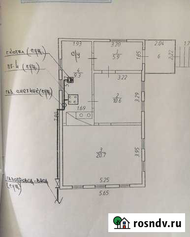 Дом 60 м² на участке 50 сот. на продажу в Городище Белгородской области Городище - изображение 1