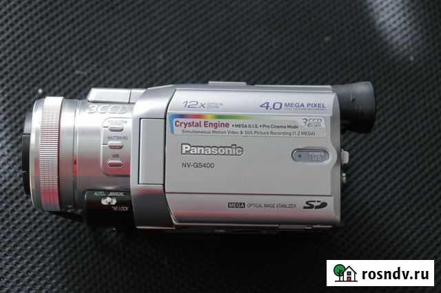 Практически новая Видеокамера Panasonic NV- GS400 Липецк - изображение 1