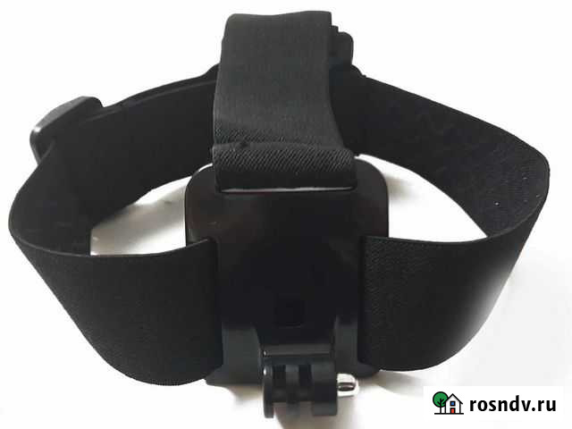 Держатель для спорт камер на голову (черный) Оренбург - изображение 1