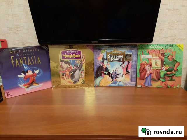 Лазерный диск LD LaserDisc WaltDisneys Москва - изображение 1