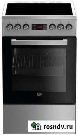 Электрическая плита beko FSM57300GX серебристая Снежинск - изображение 1
