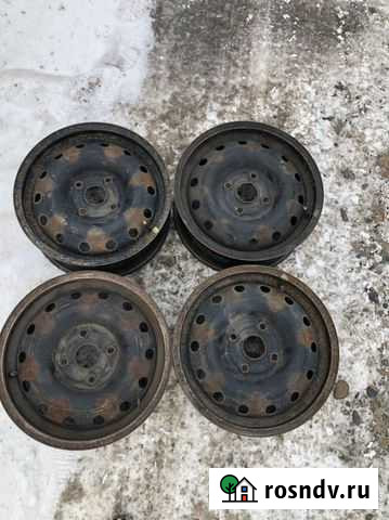 Диски r15 4x114.3 цо 56.6 Chevrolet Красноярск - изображение 1