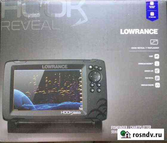 Эхолот Lowrance hook reveal 7 tripleshot Екатеринбург