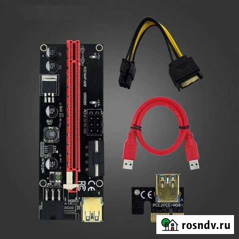 Райзер pci-e 009S ver Махачкала - изображение 1