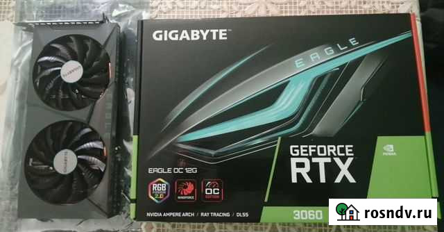 Видеокарта gigabyte rtx 3060 oc lhr Чита - изображение 1