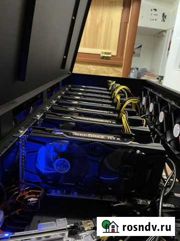 Майнинг ферма на 8 карт 2060 super Балашиха - изображение 1