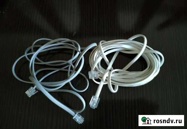 Телефонный шнур-удлинитель RJ-11(6P-4C) 2 м для по Находка - изображение 1