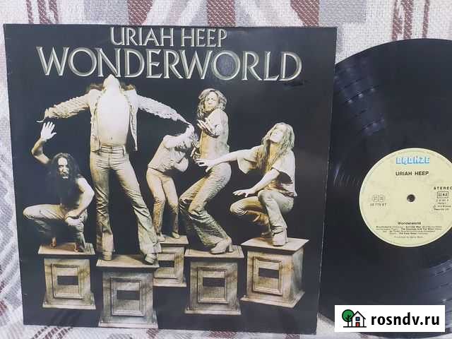 Lp Uriah Heep-Wonderworld EX+/NM-Ger/Org Барнаул - изображение 1