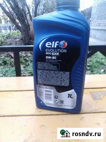 Масло моторное elf Старая Русса - изображение 1